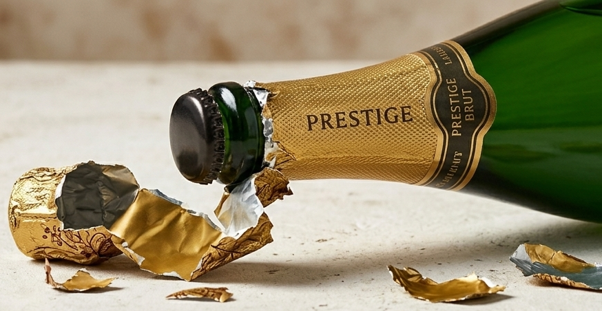 Foiled Again: Why the Wrap on Your Champagne Bottle is Just for Show, by JH for SipWise Beverages