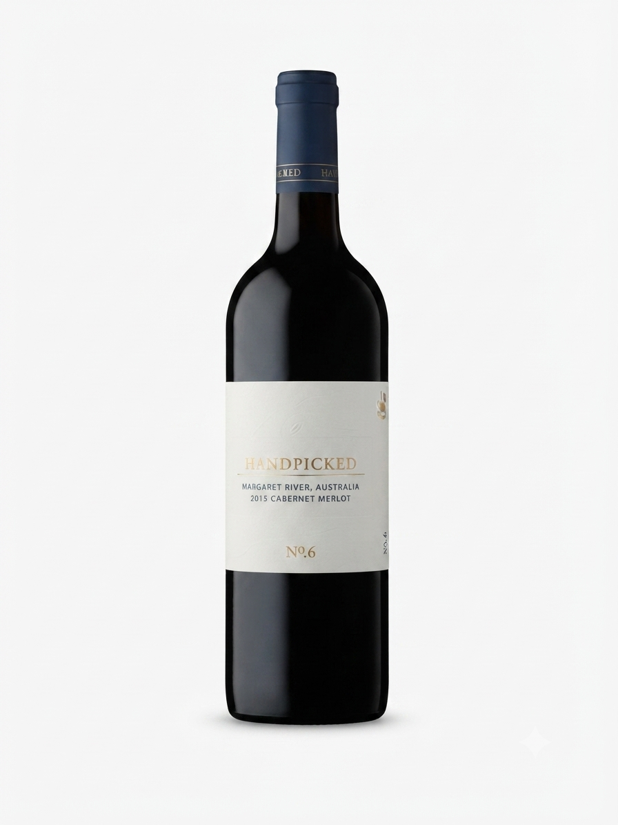 Handpicked Wines Numbered Series #6, Margaret River WA -  Cabernet Merlot 2015